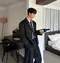 【26FW】韓國 俐落翻領短版西裝外套(3色)