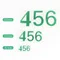 【網購獨家】456 數字燙貼(3尺寸/包)