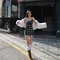 Palette油畫少女-韓國格子洋裝