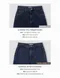 Slowand made－Deep Blue Denim深藍直筒牛仔褲：4 size（有加長版本）