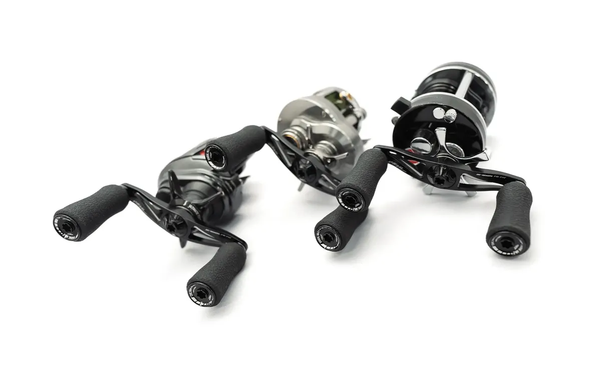 Poignée De Moulinet Casting DRT VARIAL – 95mm – Alu A7075 Noir – P.c.d 95 – Neuf – Japon