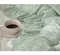 韓製寢具MAATILA－冬款雙面Hotel france荷葉皺褶棉被組：綠色花園