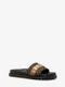 MICHAEL KORS Padma Logo Jacquard Slide Sandal (女鞋)