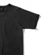 Good On Striped rib short sleeve T-shirt P-black color