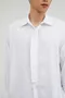 【22SS】韓國 胸口暗釦裁片素面襯衫