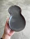 鐵砂釉葫蘆型皿-日本製