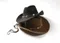 金屬釘釦裝飾西部牛仔帽