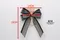 三元素蝴蝶結 (DK0086/Three element Butterfly Bow) ｜手作｜布置｜裝飾｜緞帶用途｜灰色