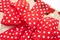 紅色點點禮盒包裝(KF0650-7/Red Polka Dot Box Packaging)