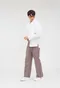 【22FW】韓國 格紋縮口造型西裝褲