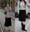 Slowand made－經典現代西裝裙：三種長度版本！