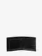 MICHAEL KORS Harrison Crossgrain Leather Billfold Wallet With Passcase