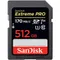 SanDisk Extreme Pro 512G SDXC UHS-I記憶卡讀170MB 寫90MB 公司貨