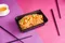 龍蝦湯金菇蝦球炆伊麵 Braised E-Fu Noodle with Shrimp, Enoki Mushroom in Lobster Bisque