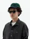 【22FW】 87MM_Mmlg 橢圓Logo刺繡老帽 (綠)