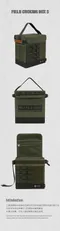 [ KZM ] 工業風調味料收納袋(S)｜K23T3K07