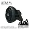 黑色［ADAMOUTDOOR］戶外充電式LED照明風扇 ADFN-LED18