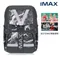 MAX酷玩系列超輕量護脊書包-幾何墨黑
