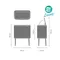 【缺貨】BRABANTIA BO TOUCH BIN 3 垃圾桶 白金色 11L #316043