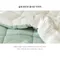 韓製寢具MAATILA－Marshmallow M2抗過敏護理雙面四季棉被組：薄荷牛奶