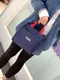 👛👜手提布標前拉鏈口袋尼龍小方手提袋👝🎒 結單日:4/17