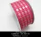 PF241-5-38 串連方格桃色格子帶 38MM  (PF241-5-38 Linked-Squares Ribbon in Hot Pink - 38MM )