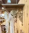 小鹿鄉村雜貨- 出口日本復古玫瑰花雕花 層板支架2入組