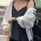 A little b －april denim cami top (1color)：牛仔細肩上衣
