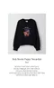 員瑛同款💐【24FW】Rola Rola 圍巾狗狗大學TEE(黑)