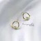 熱燒🔥（S925銀）金圈珍珠耳環