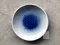 藍吹墨9吋皿-日本製