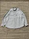 Gnomes Lab 23AW  Heavyweight High-Density Oxford Stripe Shirt / 重磅高密度牛津直紋襯衫 / 灰