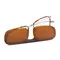 【NOOZ】時尚造型老花眼鏡 －鏡腳便攜 Faro款（玳瑁色）