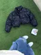LINENNE－puffer crop padding (3color)：科技羽絨棉短版外套/品牌自訂款