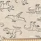 【網購獨家】探險男孩：我的恐龍圖鑑大地色百科｜入學配件 小童服飾(質感棉麻布/5色)