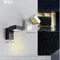 【鹿屋燈飾】DHW-3121.3122-2 戶外 LED 壁燈 (黑白兩色) | IP65 高等級防水、可調式投射燈、鋁合金耐候燈具