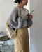 LINENNE－ mohair bolero cardigan (2color)
