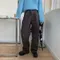 LINENNE－stitch dyeing button pants (4color)：腰間鈕扣彩色牛仔褲