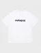 【22SS】 mahagrid Basic Logo短袖上衣（白）