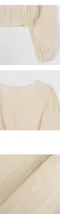 Slowand－棉質蕾絲短版襯衫：2 color