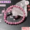 🌸貞緣水晶飾品🌸AR033紅寶石手鍊6+mm