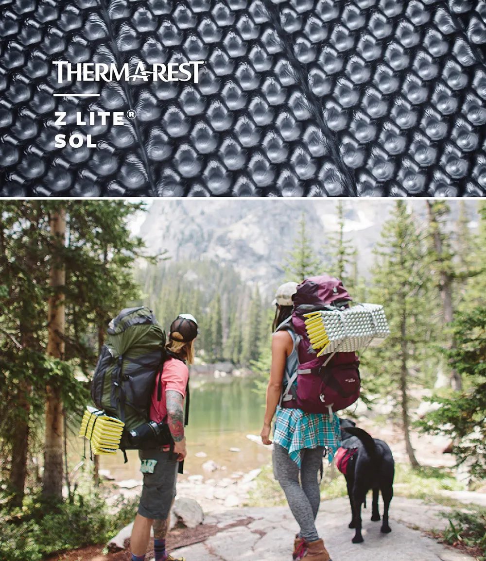 【THERMAREST】Z-Lite SOL折疊睡墊 R 黃