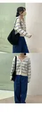 어리틀빗A little b－sailor stripe cardigan (4colors)：水手領條紋針織外套