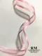 雪紗緞帶鞋帶B款12MM ｜ 手提袋緞帶｜ 緞帶指甲扣｜緞帶打扣｜膠頭 (Chiffon Shoelace_B)