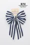 時尚條紋蝴蝶結 (K888/Fashion Stripes Butterfly Bow) ｜手作｜布置｜裝飾｜緞帶用途｜粉色