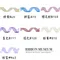 K728N-15 五彩蔥條紋雪紗帶15mm 
(K728N-15 Organza Ribbons -15mm)
