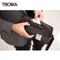 德國TROIKA商務防盜刷側錄RFID-NFC信用卡護照隨身貼身包防扒包BBG57/GY防感應錢包防盜包隱形腰包防竊包旅行暗袋