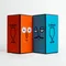 nounou누누－Classic Wine Glass Set：表情玻璃杯SET