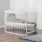 Oasis橢圓形嬰兒床(白色)×有窩水洗嬰兒床墊