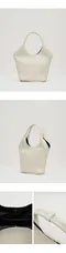 韓國設計師品牌Yeomim－mini vase bag (cream) 小款花瓶包 奶油白